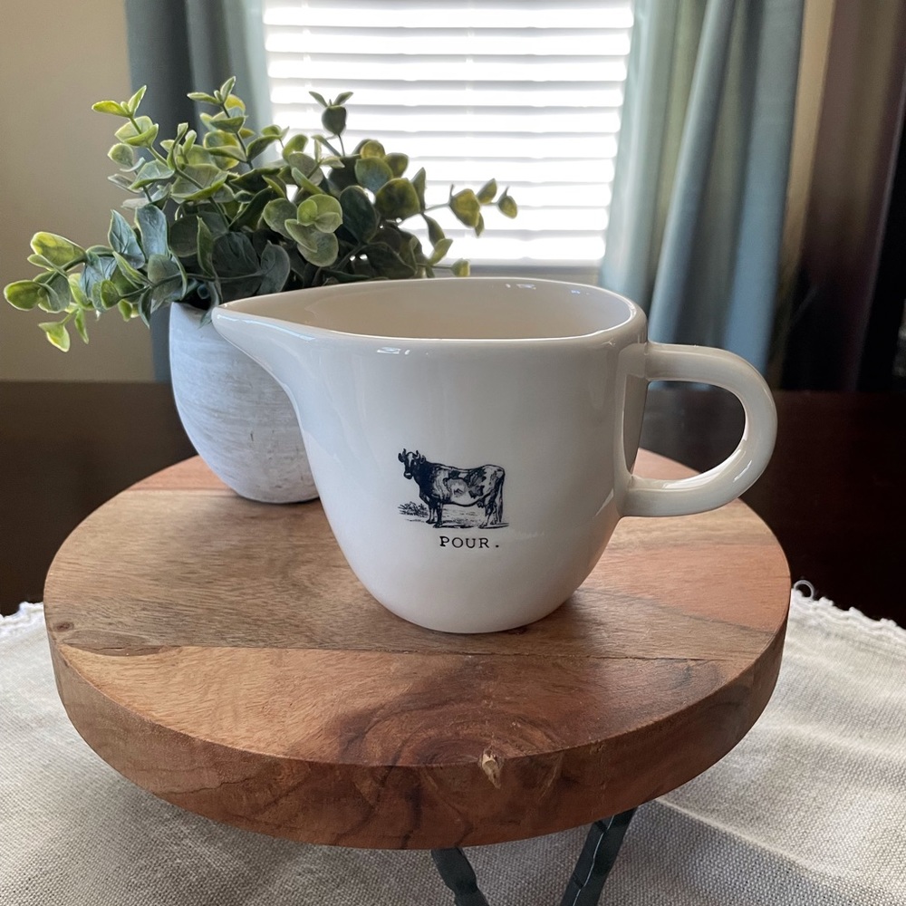 Rae Dunn "creamer and scoop" Icon line